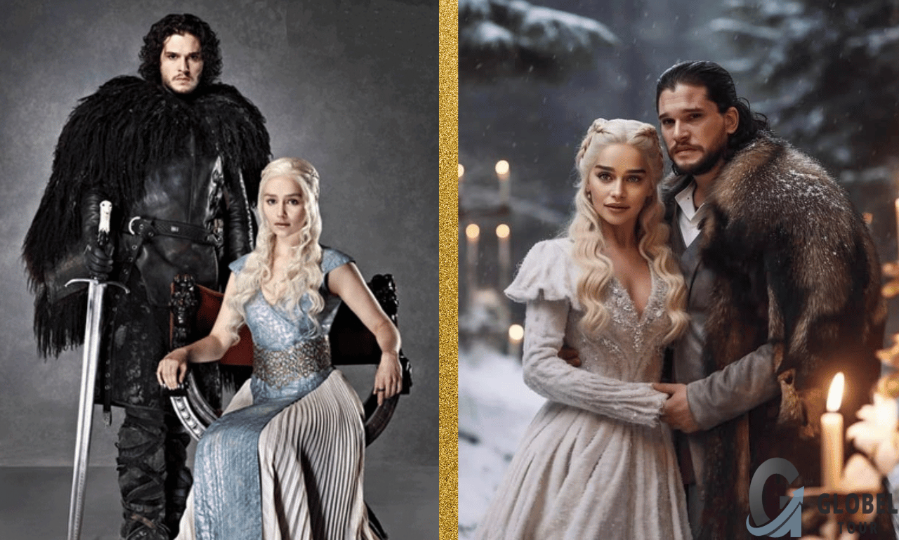 Jon Snow and Daenerys